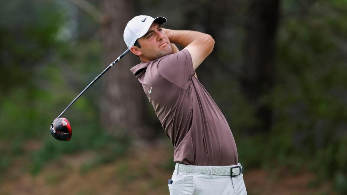 Golfer Scottie Scheffler 